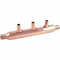 Beautyblade Copper Manifold with Pex 3 Port Open Bulk BE3276996